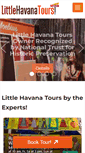 Mobile Screenshot of littlehavanatours.com